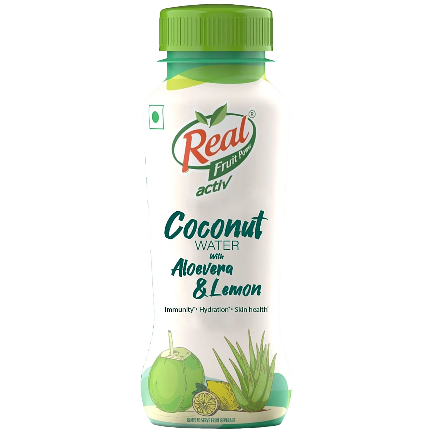 Real Activ Coconut Water with Aloe Vera and Lemon